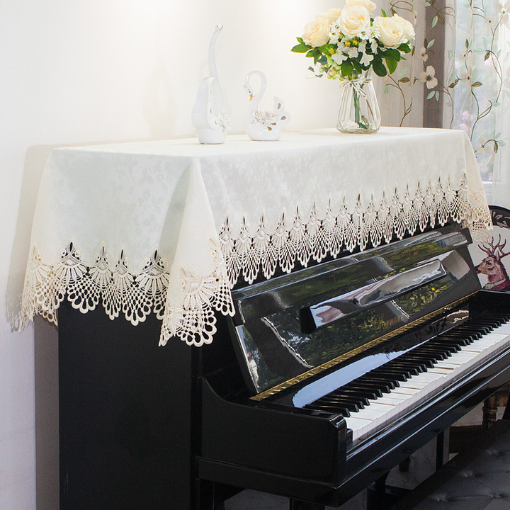 高檔歐式鋼琴罩現代簡約鋼琴罩桌布